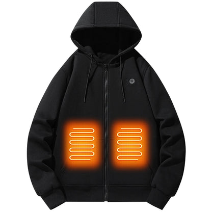 milwaukee heated hoodie black